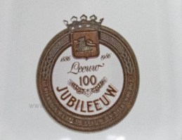 Leeuw bier Jubileeuw voetglas versie 2 logo